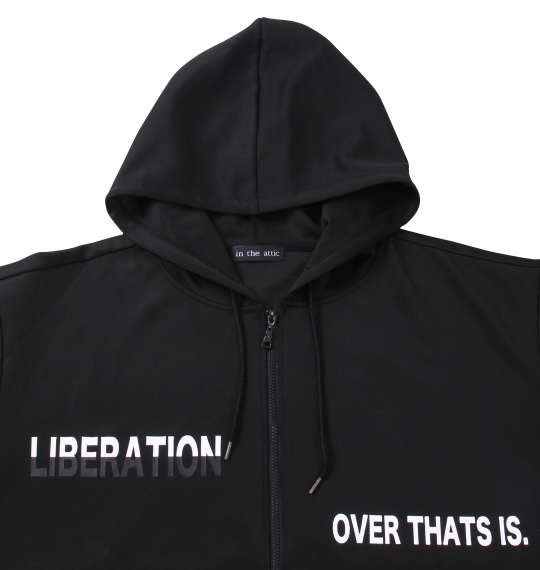 大きいサイズ IN THE ATTIC ポンチフルジップパーカー 3L 4L 5L 6L MC842132-72292 ラッピング可 送料無料 即日発送-5