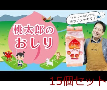 桃太郎のおしり ノンアルコールタイプ 10枚入×3個パック 15セット 送料無料-7