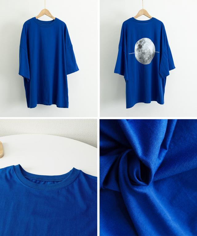 バックプリントTシャツ ゆったりビッグＴ 送料無料 即日発送-2