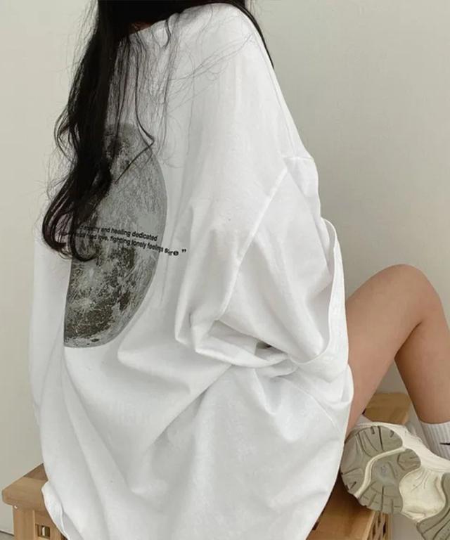 バックプリントTシャツ ゆったりビッグＴ 送料無料 即日発送-5