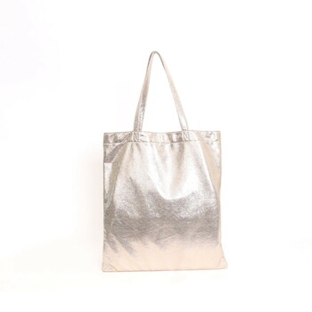 フェイス刺繍メタリックサブバッグ A4対応 クーコ COOCO SMILEY 送料無料 即日発送-6