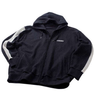 大きいサイズ IN THE ATTIC ビッグワッフル切替フルジップパーカー 3L 4L 5L 6L MC843722-72903 ラッピング可 送料無料 即日発送-4