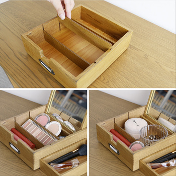 コスメボックス K 3745 Wooden Cosme Box 送料無料 即日発送-12