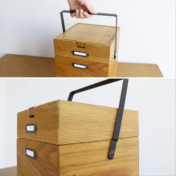 コスメボックス K 3745 Wooden Cosme Box 送料無料 即日発送-14