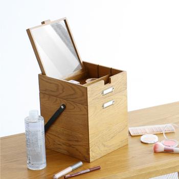 コスメボックス K 3745 Wooden Cosme Box 送料無料 即日発送-1