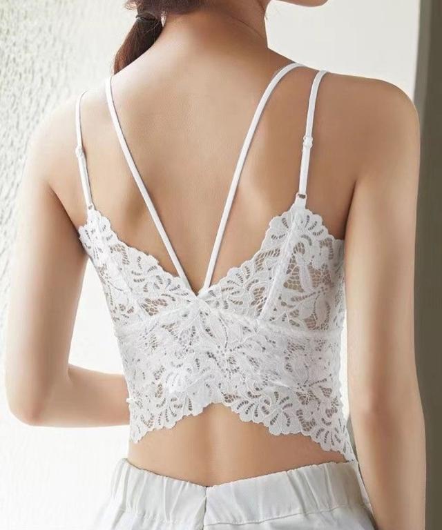 総レースキャミソールカップ付きブラトップ SK21424778-3248 送料無料 即日発送-7