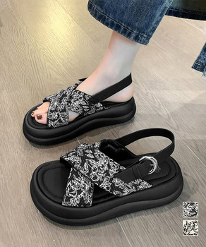 厚底サンダル クロスベルトサンダル 美脚 送料無料 即日発送-0