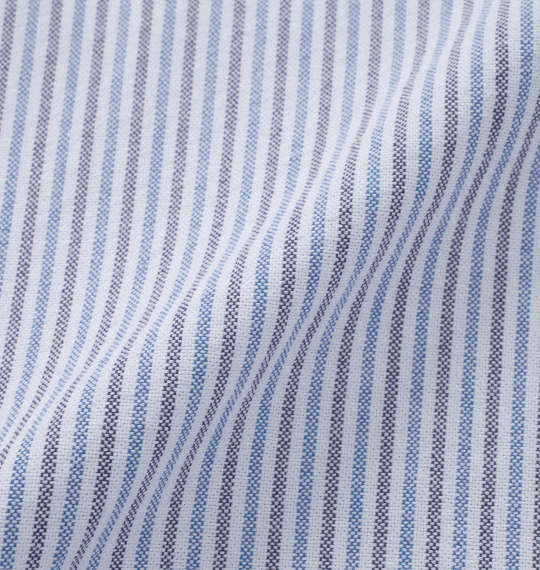 大きいサイズ MC.S.P オーガニック100オックスストライプ長袖B.Dシャツ 3L 4L 5L 6L 8L MC743612-73324 ラッピング可 送料無料 即日発送-2