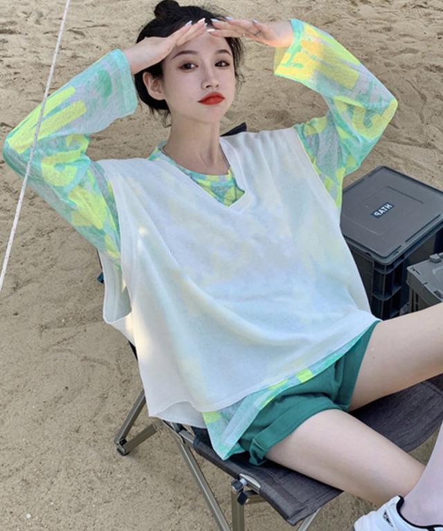 シアートップス 長袖レディースカットソー SK21424779-3453 送料無料 即日発送-5