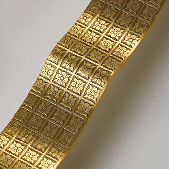 和食器 真鍮 ベント カトラリーレスト 1連 2連 木目柄 花柄 箸置 日本製 3個セット 送料無料-3