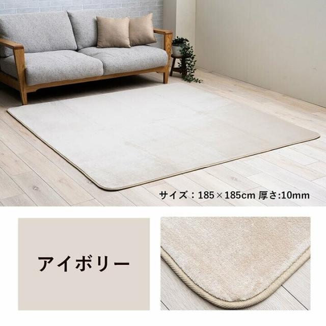 ラグ 選べる 厚み 長方形 大きい 撥水 ホットカ 約185×300×2.3cm 撥水ラグ ウード 送料無料-9