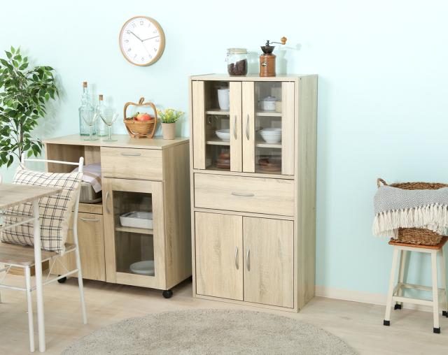 ミドルキッチンキャビネット 送料無料-2