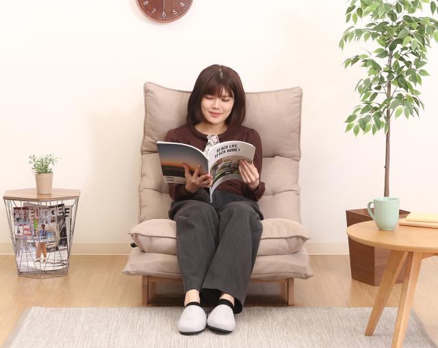 座椅子 ダブルクッション座椅子 フィット２ １Ｐ ２色展開 送料無料-10