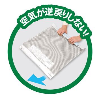 ＢＡトラベル衣類圧縮袋Ｌサイズ２枚入 3セット 送料無料 即日発送-1