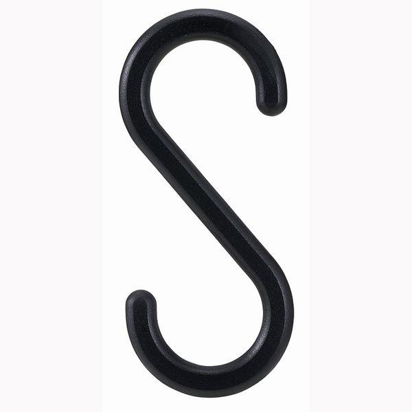 Ｓ字フック小２個入ＢＫ 8セット 送料無料 即日発送-1