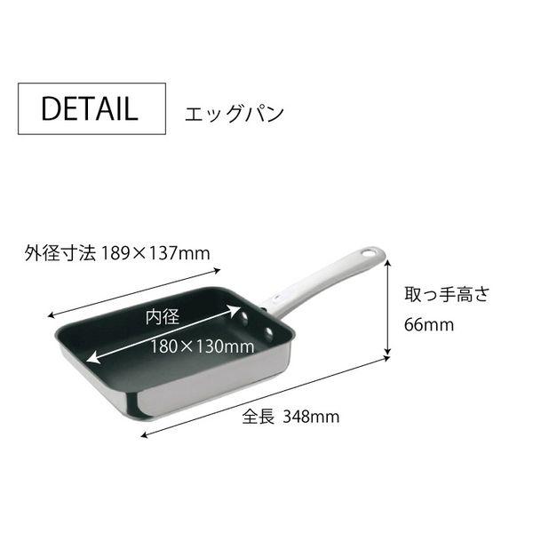スターシェフ４エッグパン１８×１３ＣＭ箱入 送料無料 即日発送-1