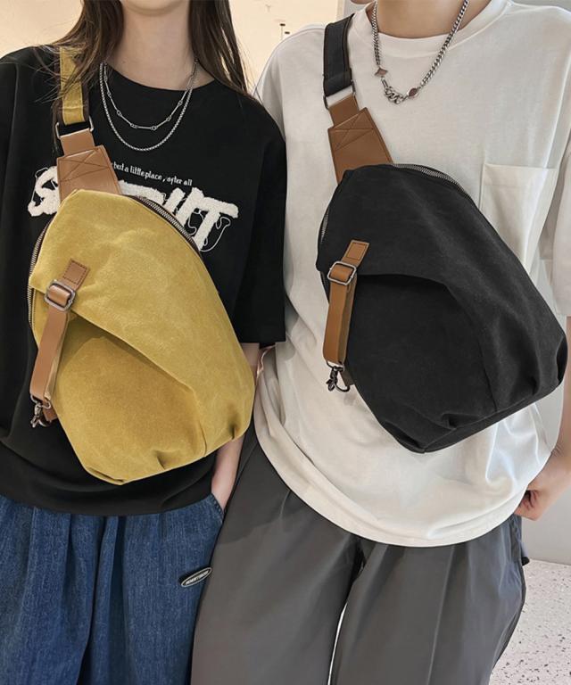 ボディバッグ 男女兼用 大容量斜めがけ鞄 送料無料 即日発送-4