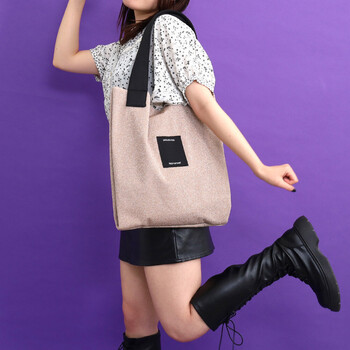 タリックトートバッグ　Ａ４対応 ＮＡＮＡＮＯＥＬ　ナナノエル　ＮＥＬＬＩＥ　メ 送料無料 即日発送-27