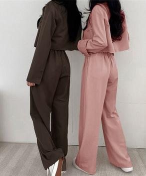 テーラードジャケット パンツスーツセット 送料無料 即日発送-7