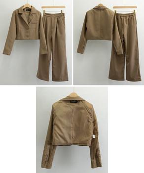 テーラードジャケット パンツスーツセット 送料無料 即日発送-8