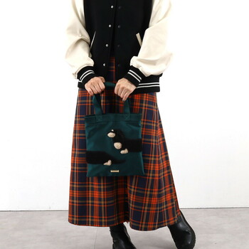 犬モチーフ　刺繍　トートバッグ　ＣＯＯＣＯ　クーコ　 送料無料 即日発送-18