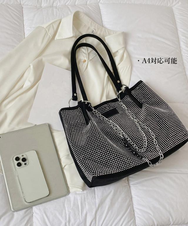 キラキラトートバッグワンショルダーバッグ 送料無料 即日発送-8