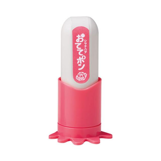 手洗い練習スタンプ おててポン ピンク ばいきん02 ×5個セット 送料無料-3