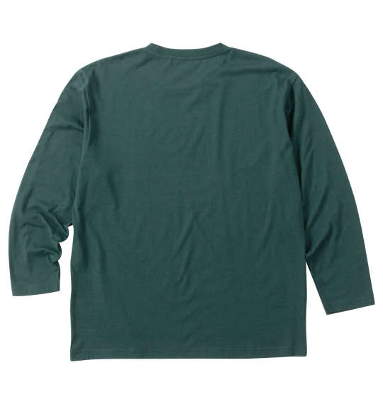 大きいサイズ Mc.S.P オーガニックコットンクルーネック長袖Tシャツ 3L 4L 5L 6L 7L 8L MC843703-74373 ラッピング可 送料無料 即日発送-1