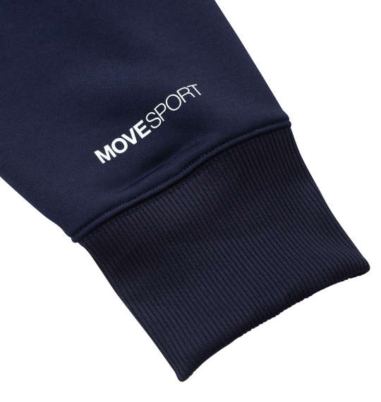 大きいサイズ MOVESPORT ライトスムーススウェットオーセンティックロゴフルジップフーディー 3L 4L 5L 6 MC643301-74385 ラッピング可 送料無料 即日発送-4