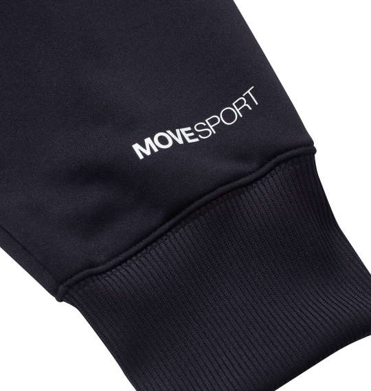 大きいサイズ MOVESPORT ライトスムーススウェットオーセンティックロゴフルジップフーディー 3L 4L 5L 6 MC643302-74386 ラッピング可 送料無料 即日発送-3