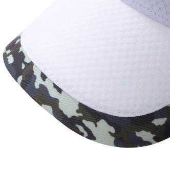 大きいサイズ カモプリントライトメッシュキャップ 4L ホワイト ラッピング可 送料無料 即日発送-2