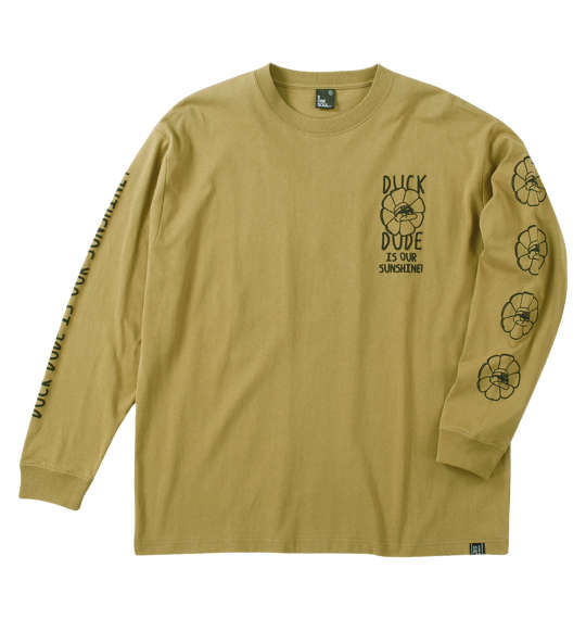 大きいサイズ b one soul DUCK DUDEサンフラワー長袖Tシャツ 3L 4L 5L 6L MC843153-74416 ラッピング可 送料無料 即日発送-1