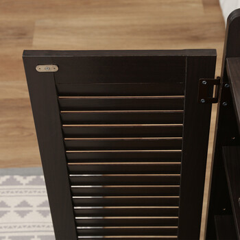 ルーバーシューズボックス オープントップ 2色展開 送料無料-5