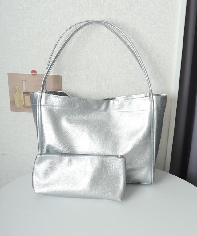 PUトートバッグ レディース A4 送料無料 即日発送-7