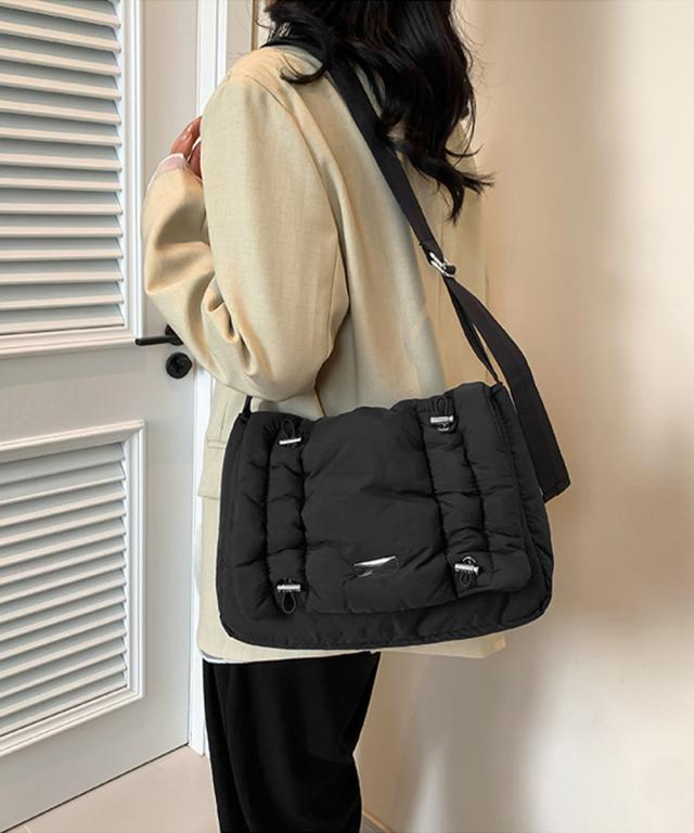 シャーリングボディーバッグパファーバッグ 送料無料 即日発送-4