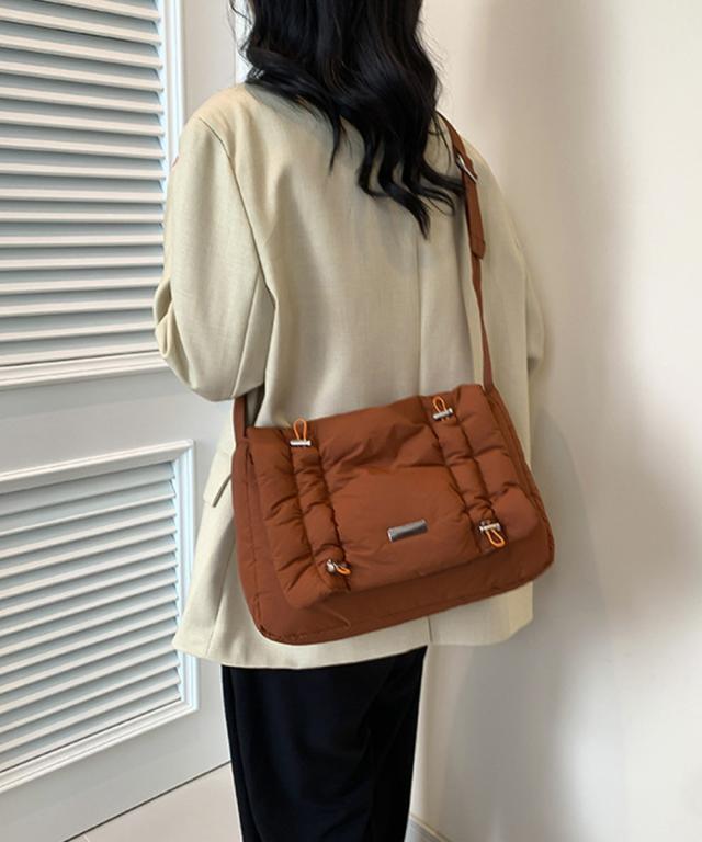 シャーリングボディーバッグパファーバッグ 送料無料 即日発送-6