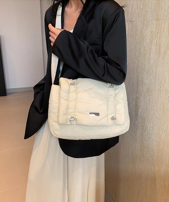 シャーリングボディーバッグパファーバッグ 送料無料 即日発送-8