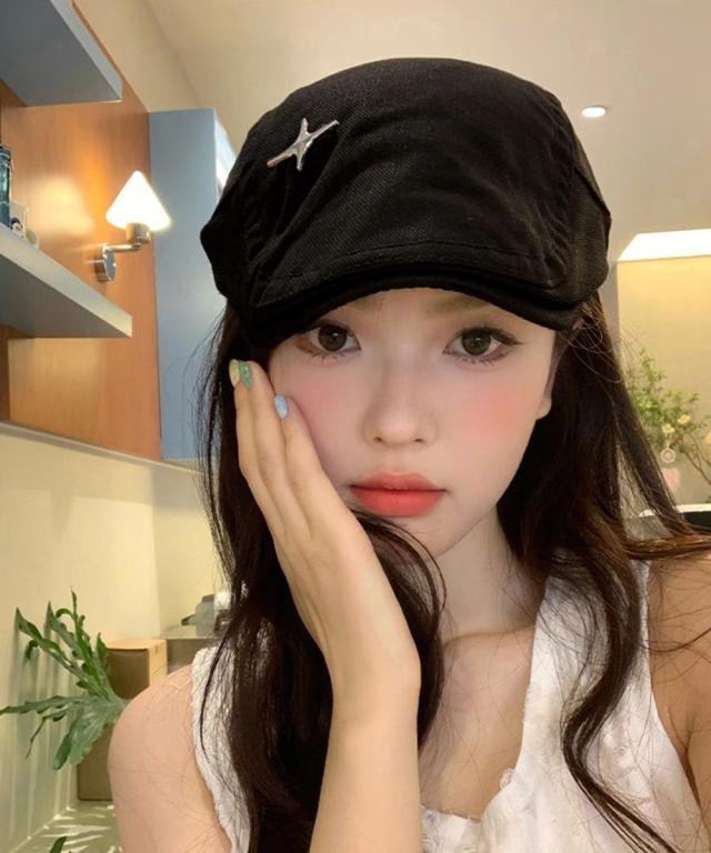 ハンチング キャップ 無地 帽子 送料無料 即日発送-7