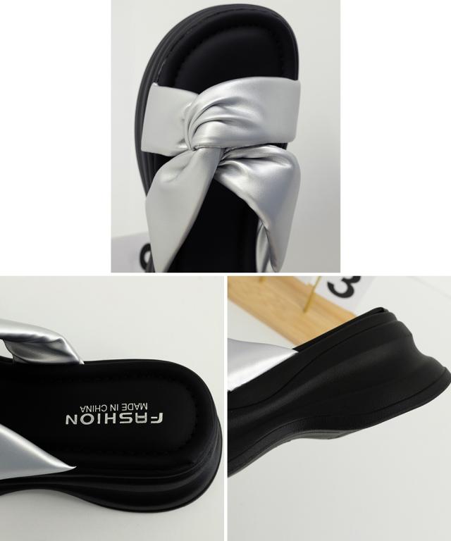 厚底サンダル クロスベルトサンダル 送料無料 即日発送-3