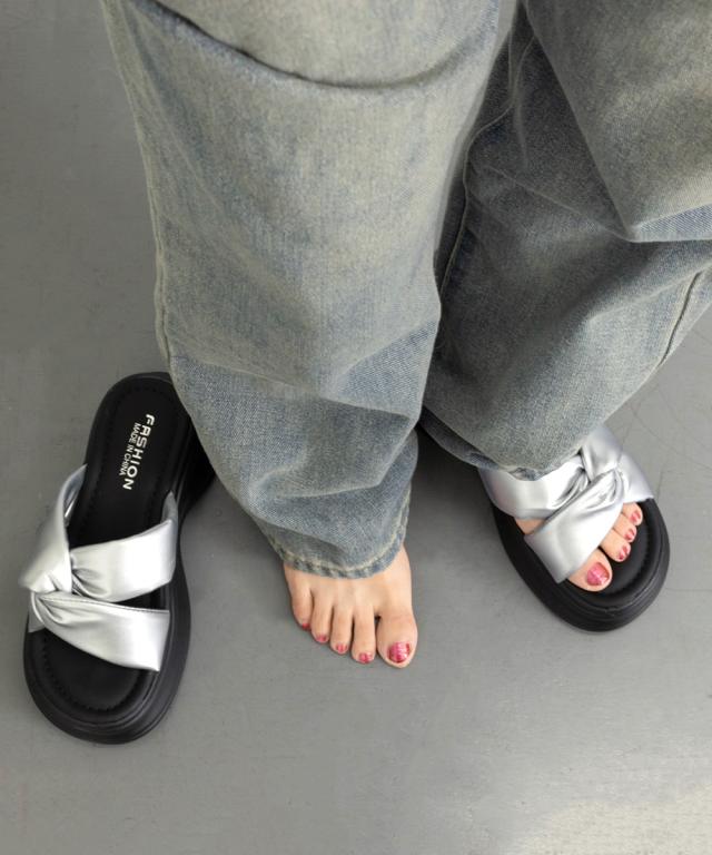 厚底サンダル クロスベルトサンダル 送料無料 即日発送-8