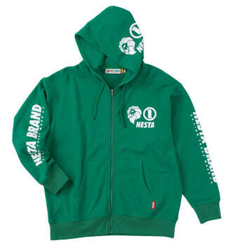 大きいサイズ SPONGEBOB ダンボールニットプリントフルジップパーカー