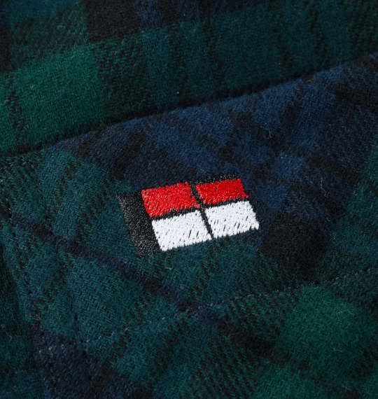 大きいサイズ H by FIGER 両面起毛ネルチェック長袖B.Dシャツ 3L 4L 5L 6L 8L MC743012-75160 ラッピング可 送料無料 即日発送-3