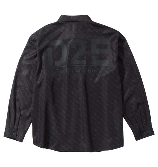 大きいサイズ in the attic 総柄バイアスプリント長袖シャツ 3L 4L 5L 6L MC743302-75171 ラッピング可 送料無料 即日発送-1