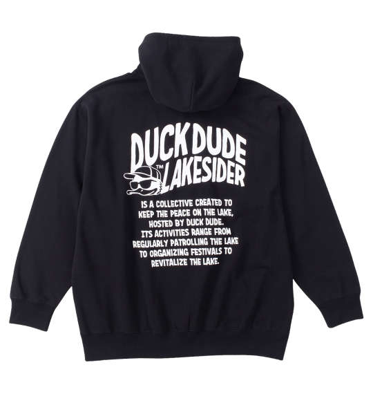 大きいサイズ b one soul DUCK DUDEレイクサイダースプラッシュプルパーカー 3L 4L 5L 6L MC843172-75228 ラッピング可 送料無料 即日発送-1