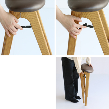 スツール ST 3748 Folding Stool butler 送料無料 即日発送-15