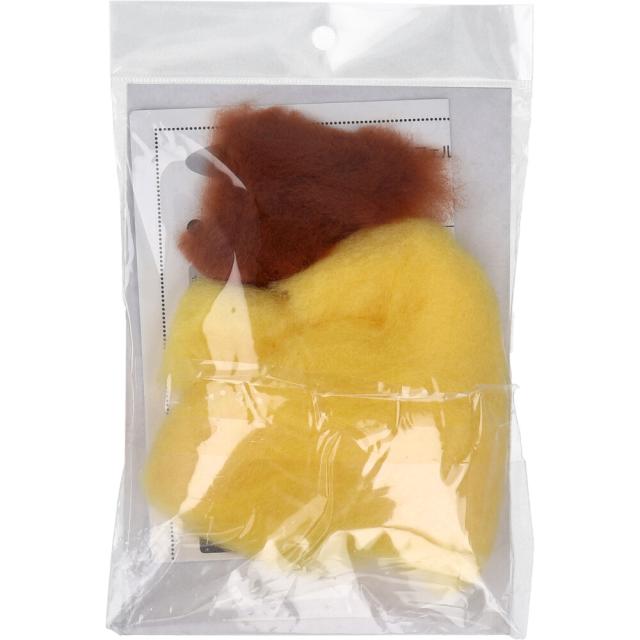 ニードルフェルトでつくる ポムポムプリン 3個セット 送料無料-1