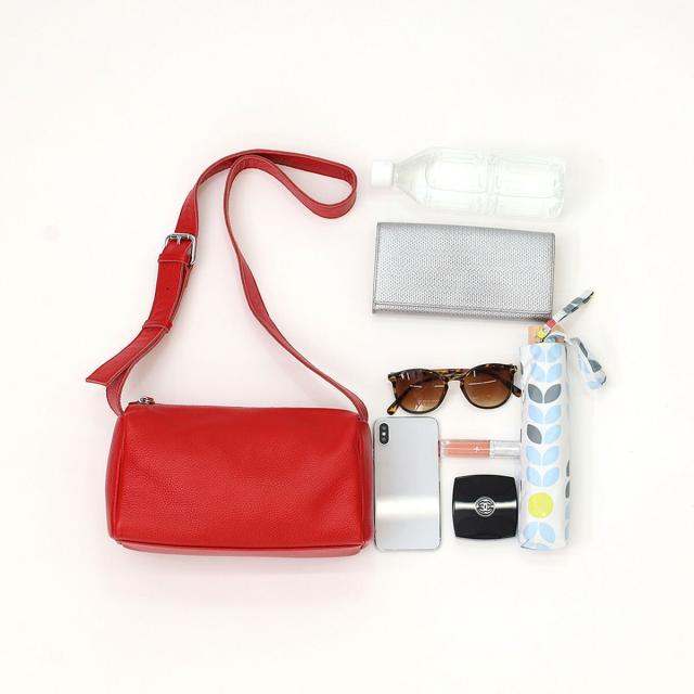 シュリンクレザースクエアショルダーバックﾞ COOCO クーコ 送料無料 即日発送-18