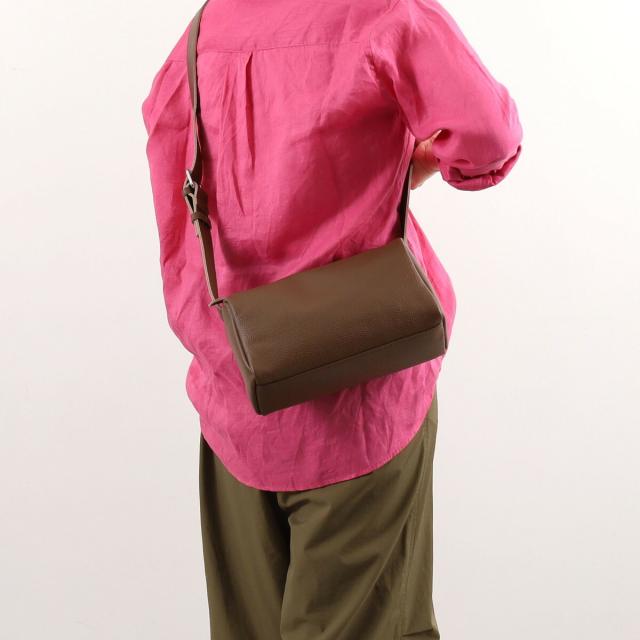 シュリンクレザースクエアショルダーバックﾞ COOCO クーコ 送料無料 即日発送-23