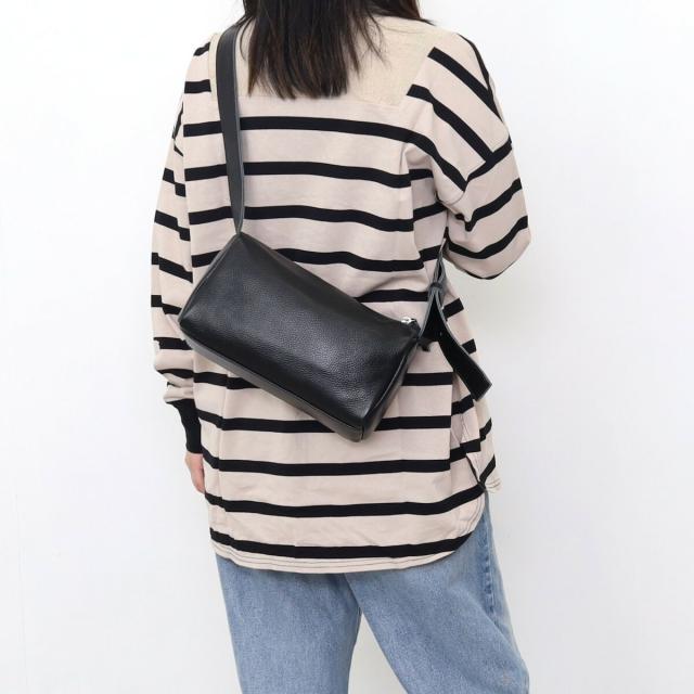 シュリンクレザースクエアショルダーバックﾞ COOCO クーコ 送料無料 即日発送-25