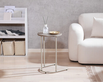 Chamill サイドテーブル 2色展開 送料無料-11